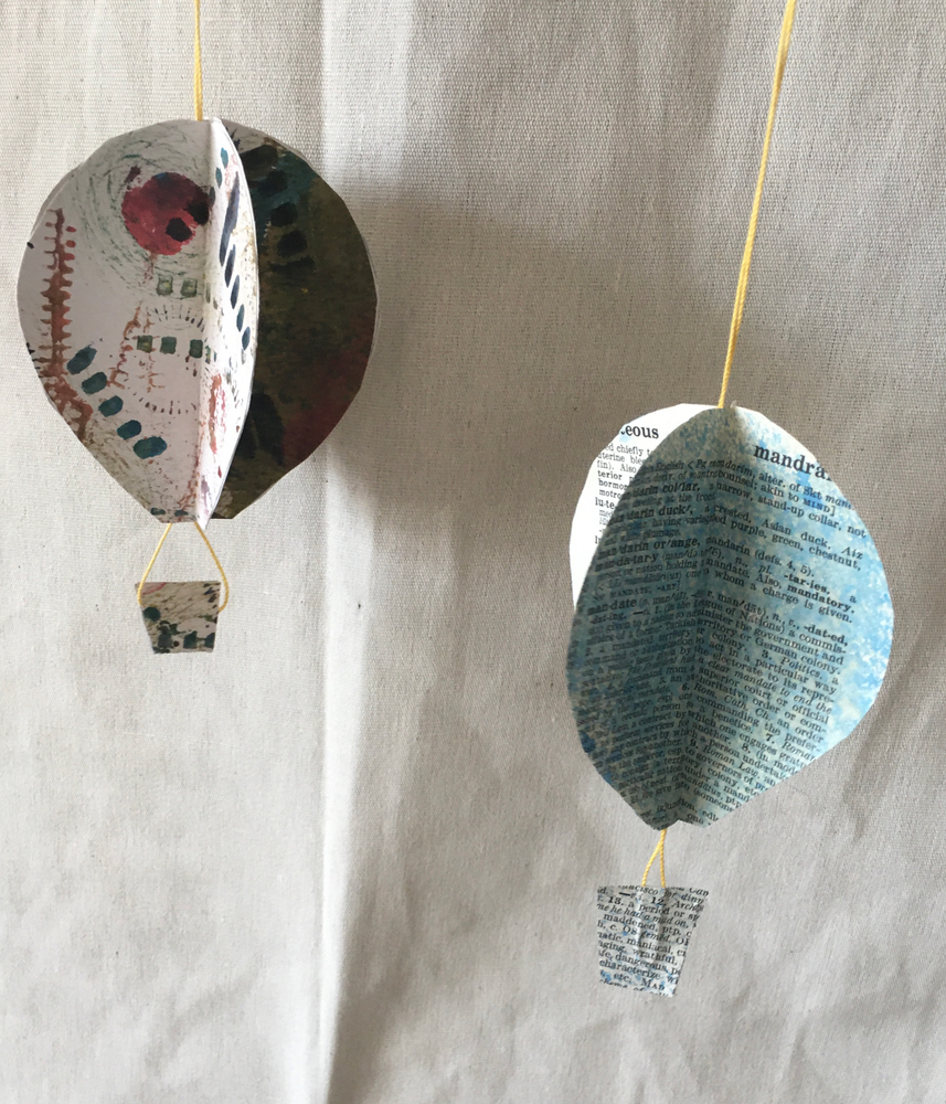 Balloon Fiesta: Hanging Paper Arts Version