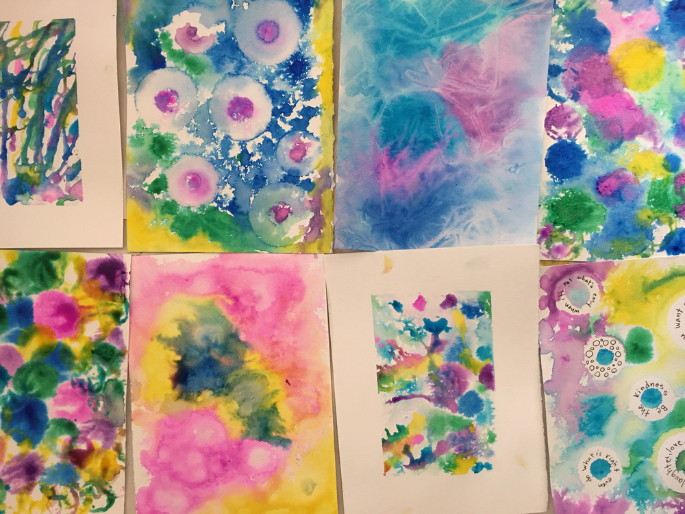Playing with Watercolor