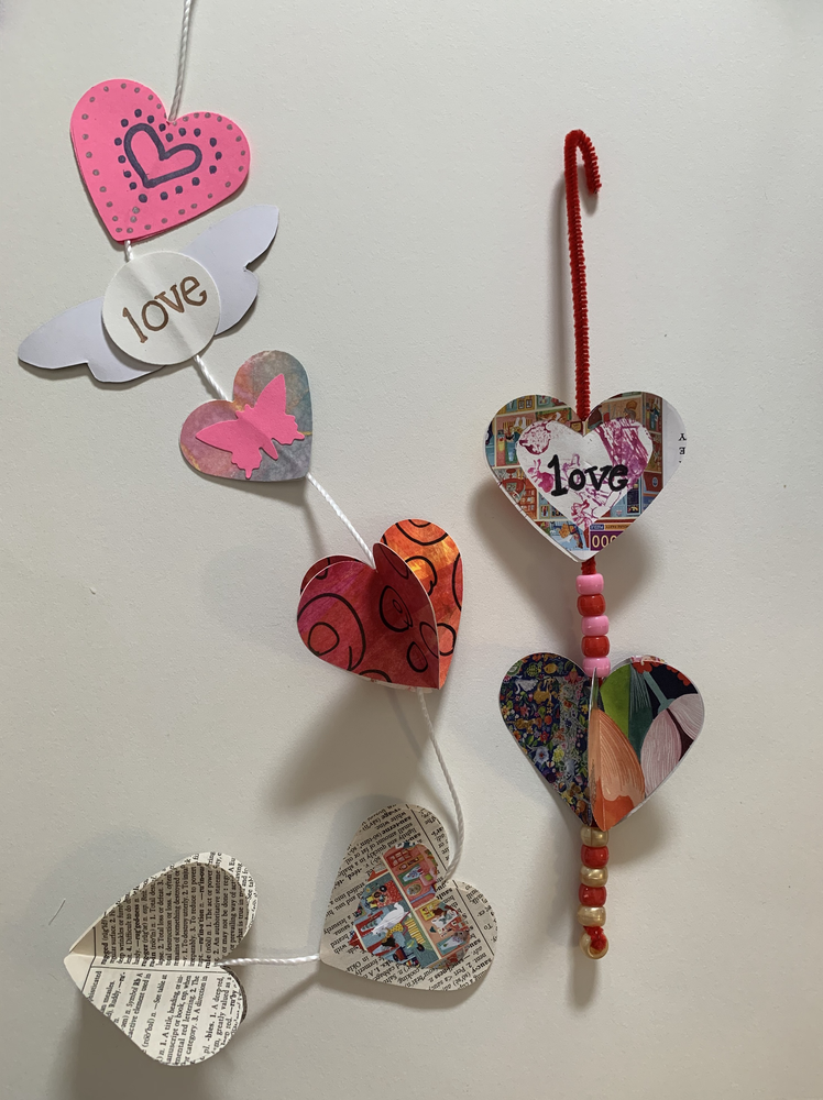 Getting Crafty: Hanging Hearts Arts